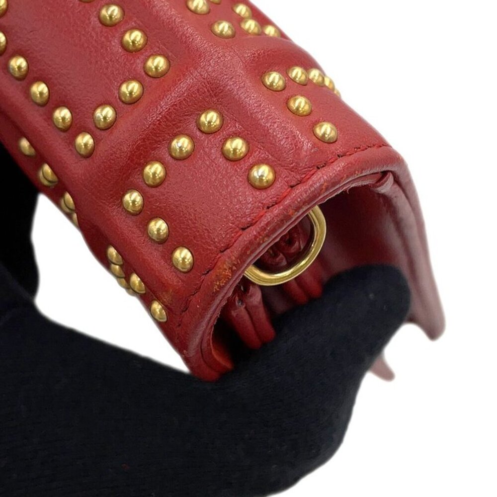 ★SOLD★ Dior Chain Shoulder Bag Diorama Studs Leather - Picture 7 of 10